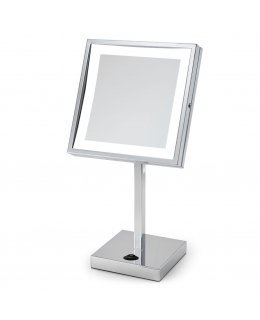 Electric Mirror  EM88-SIL-BN  Elixir Countertop Lighted Makeup Mirror